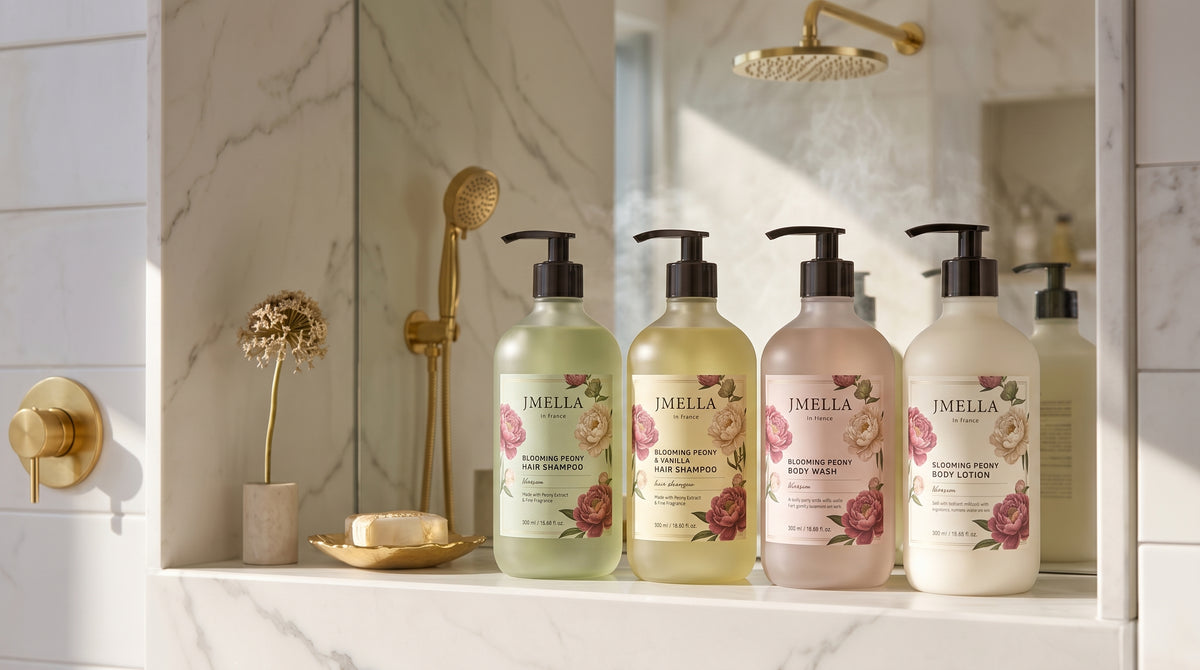 JMELLA.
K-Beauty for Your Shower.